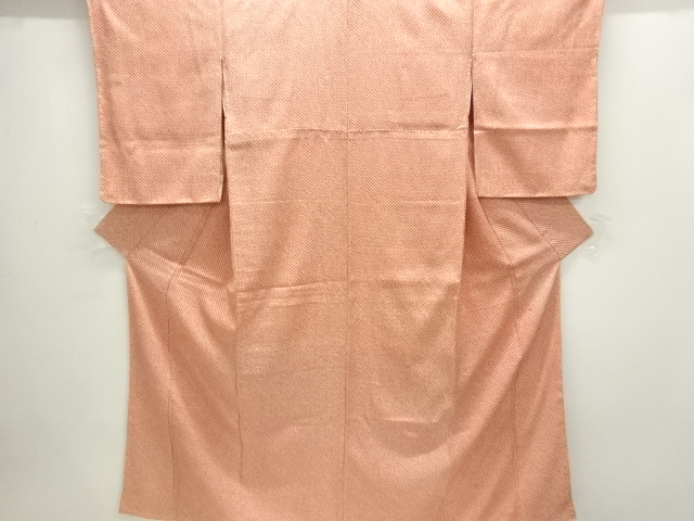 未使用品　仕立て上がり　本総絞り小紋着物